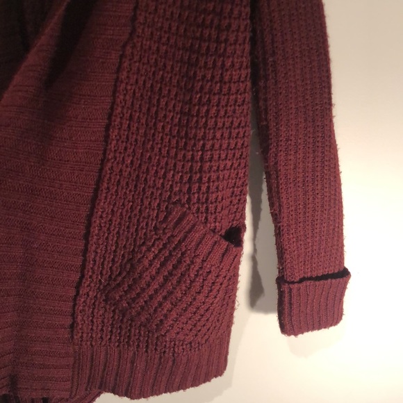 Burgundy Cardigan - Picture 2 of 5